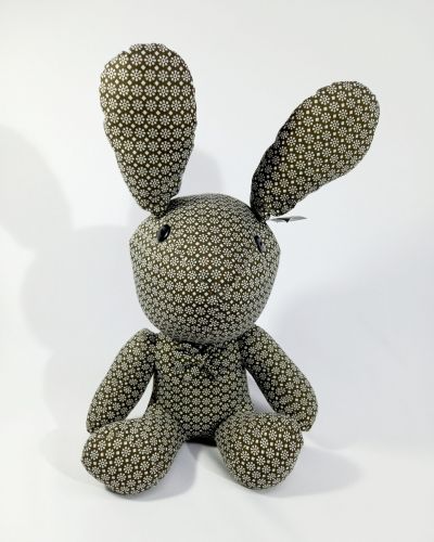 TROOCOLOR GREY BUNNY TOY