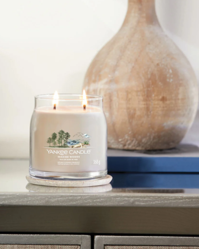 YANKEE CANDLE SIGNATURE SEASIDE WOODS 368G