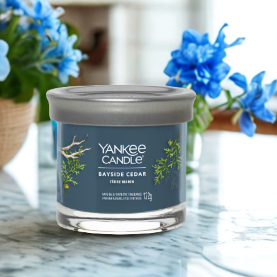 YANKEE CANDLE SIGNATURE BAYSIDE CEDAR 122G