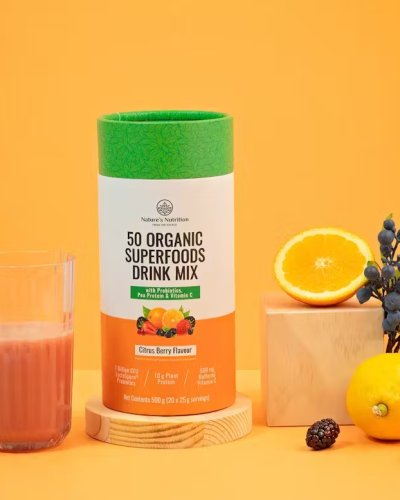 NATURE’S NUTRITION – SUPERFOODS MIX CITRUS BERRY 500MG