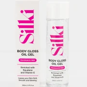 SILKI – BODY GLOSS OIL GEL FRAGRANCES FREE