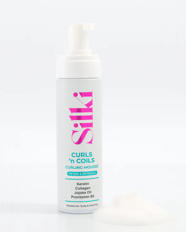 SILKI – CURLS ‘N COILS STYLING MOUSSE 200ML