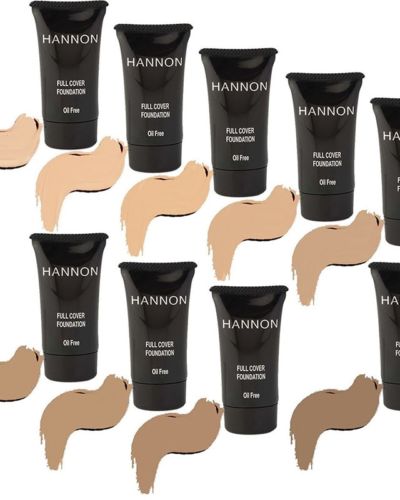 HANNON – FULL COVER FOUNDATION OIL FREE ASSORTED