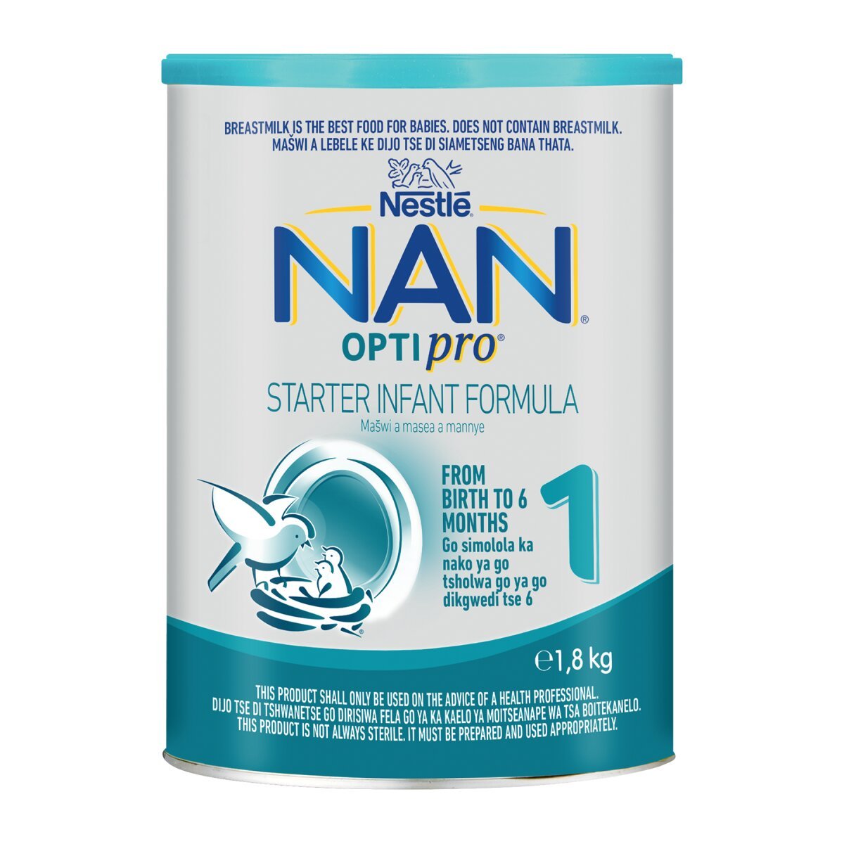 NAN 1 (0-6m)	1.8kg