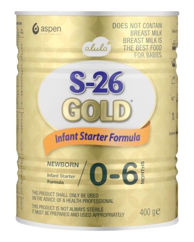 S26 GOLD INFANT STARTER FORMULA (0-6m) 400g