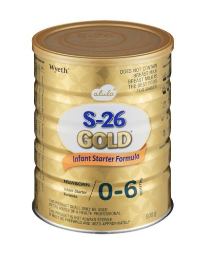 S26 GOLD INFANT STARTER FORMULA (0-6m) 900g