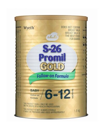 S-26 PROMIL GOLD FOLLOW-ON FORMULA (6-12m) 1.8kg