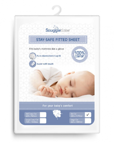 SNUGGLETIME STAY-SAFE FITTED SHEET