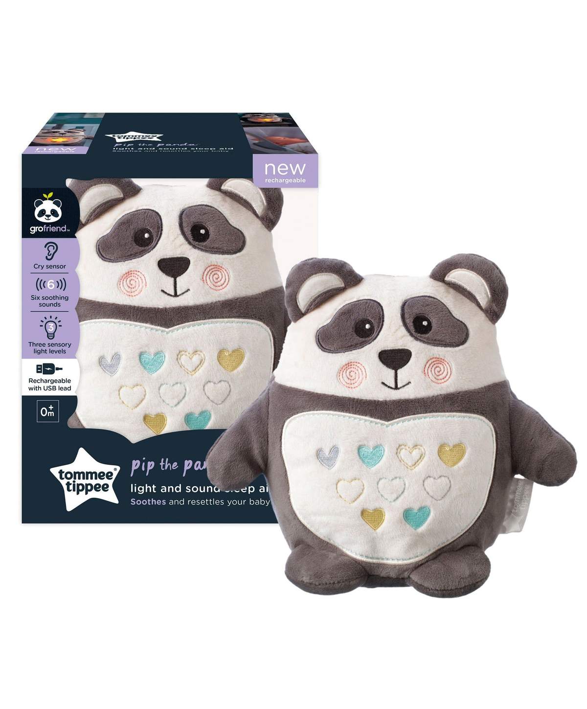 TOMMEE TIPPEE PIP THE PANDA LIGHT AND SOUND SLEEP AID