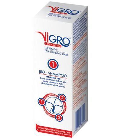 VIGRO 3 STEP SYSTEM FOR THINNING HAIR BIO-SHAMPOO