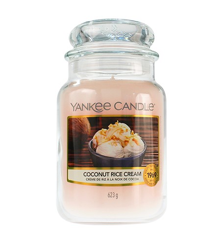 YANKEE CANDLE COCONUT RICE CREAM 623G