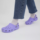 crocs classic violet