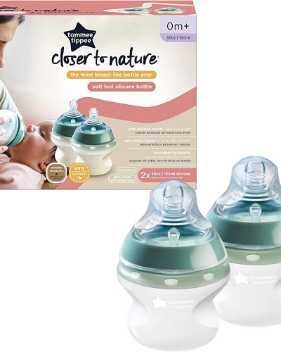 TOMMEE TIPPE THE MOST BREAST-LIKE BOTTLE EVER (SILICONE BOTTLE) 150ML